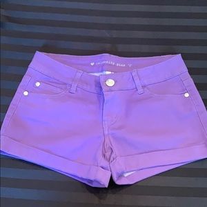 Celebrity Pink Brand Purple Juniors Shorts